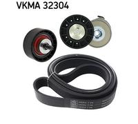 SKF VKMA 32304 V-Ribbed Belt Set