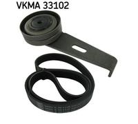 SKF VKMA 33102 V-Ribbed Belt Set