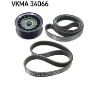 Multi-ribbed V-belt kit VKMA 34066 SKF for FORD C-MAX FOCUS II FOCUS II Saloon