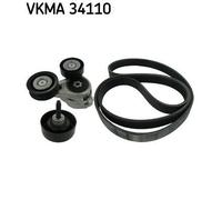 SKF VKMA 34110 V-Ribbed Belt Set