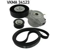 SKF VKMA 34123 V-Ribbed Belt Set