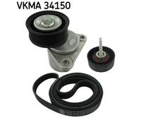 SKF VKMA 34150 V-Ribbed Belt Set