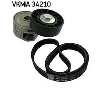 SKF VKMA 34210 V-Ribbed Belt Set