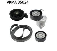 SKF V-RIBBED BELT SET VKMA35024 FOR OPEL VAUXHALL