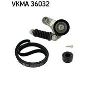 V-Ribbed Belt Set SKF VKMA 36032 Fits Mitsubishi Renault Volvo Carisma Espace