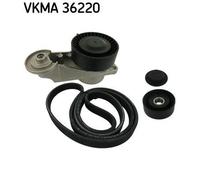 Multi-ribbed V-belt kit VKMA 36220 SKF for VOLVO V70 Mk II XC70 I Cross Country