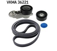 SKF VKMA 36221 V-Ribbed Belt Set