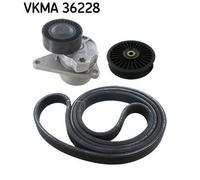 SKF VKMA 36228 V-Ribbed Belt Set