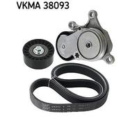 SKF VKMA 38093 V-Ribbed Belt Set