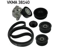 V-Ribbed Belt Set SKF VKMA 38140 Fits Mercedes-Benz Sprinter 3.5-T Sprinter 3-T