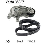 V-Ribbed Belt Set SKF VKMA 38227 Fits BMW 1 Series 2 Series 3 Series 4 Series 5