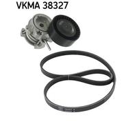 V-Ribbed Belt Set SKF VKMA 38327 Fits BMW 3 Series 5 Series X3 X5 Z4 4 Ribs