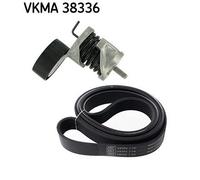V-Ribbed Belt Set SKF VKMA 38336 Fits BMW 1 Series 7 Ribs
