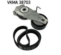 V-Ribbed Belt Set SKF VKMA 38703 Fits Mini Mini 6 Ribs