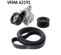 SKF VKMA 62191 V-Ribbed Belt Set