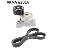 Multi-ribbed V-belt kit VKMA 63014 SKF for HONDA CR-V III ACCORD VII ELEMENT