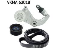 SKF VKMA 63018 V-Ribbed Belt Set