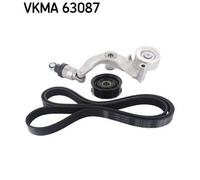 V-Ribbed Belt Set SKF VKMA 63087 Fits Honda Civic 6 Ribs