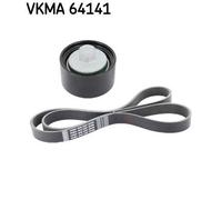 V-Ribbed Belt Set SKF VKMA 64141 Fits Kia Picanto 6 Ribs