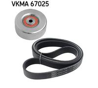 V-Ribbed Belt Set SKF VKMA 67025 Fits Daihatsu Terios 6 Ribs