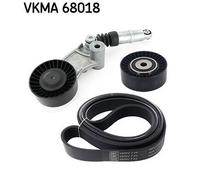 SKF VKMA 68018 V-Ribbed Belt Set