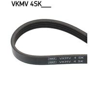 V-Ribbed Belt SKF VKMV 4SK917 Fits Fiat Stilo Elastic 4 Ribs