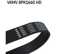 V-Ribbed Belt SKF VKMV 8PK1660 HD Fits CASE IH 8 Ribs