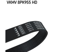 V-Ribbed Belt SKF VKMV 8PK955 HD Fits VOLVO 8 Ribs