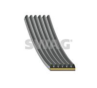 V-Ribbed Belt SWAG Fits JAGUAR F-Pace LAND ROVER Defender Van 17-22 T4A35907