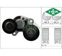 V-RIBBED BELT TENSIONER 534 0482 10 INA I
