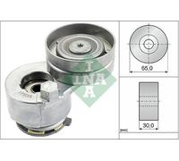 Aux Belt Tensioner fits VAUXHALL VIVARO X83 2.0 1.9D 01 to 14 Drive V-Ribbed INA