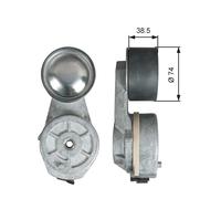 Gates Auxiliary Belt Tensioner fits Volvo
