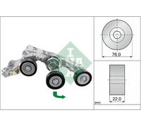 INA 534 0338 10 Tensioner Lever, v-ribbed belt