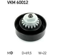 V-ribbed Belt Tensioner For Chevrolet AVEO 08-11 SPARK 10- 96416331