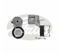 V-RIBBED BELT TENSIONER PULLEY GATES OE QUALITY REPLACEMENT T38282