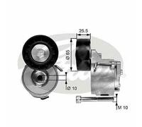 V-RIBBED BELT TENSIONER PULLEY GATES OE QUALITY REPLACEMENT T39017