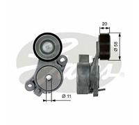 V-RIBBED BELT TENSIONER PULLEY GATES OE QUALITY REPLACEMENT T39040