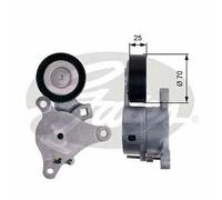V-RIBBED BELT TENSIONER PULLEY GATES OE QUALITY REPLACEMENT T39041