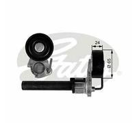 V-RIBBED BELT TENSIONER PULLEY GATES OE QUALITY REPLACEMENT T39087