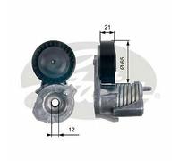 V-RIBBED BELT TENSIONER PULLEY GATES OE QUALITY REPLACEMENT T39145