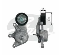 V-RIBBED BELT TENSIONER PULLEY GATES OE QUALITY REPLACEMENT T39191