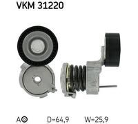 V-Ribbed Belt Tensioner SKF VKM 31220 Fits Seat Skoda VW Cordoba Fabia Fox