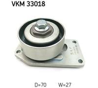 V-Ribbed Belt Tensioner SKF VKM 33018 For Citroen Peugeot 206 206+ Diameter 70mm