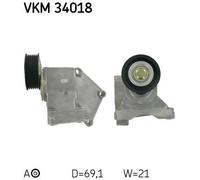 SKF VKM 34018 Tensioner pulley