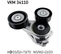 SKF VKM 34110 Tensioner pulley