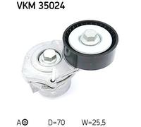 V-Ribbed Belt Tensioner SKF VKM 35024 Fits Chevrolet Opel Vauxhall Astra