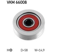 V-Ribbed Belt Tensioner SKF VKM 66008 Fits Fiat Subaru Suzuki Ignis Jimny
