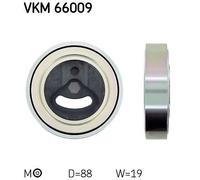 Tensioner Pulley, v-ribbed belt for SUZUKI GRAND ESCUDO SKF VKM 66009