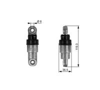 V-Ribbed Belt Vibration Damper Auxiliary Drive Pulley Damper Fits BMW 5 7 Gates