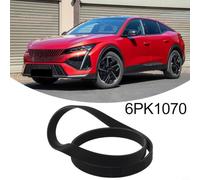 V-Ribbed Drive Belt 6PK1070 for epdm Material High Reliability | for epdm rubber material, black finish, stable operation, high reliability, factory specification match